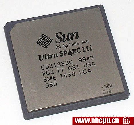 Sun Microsystems UltraSparc IIi 360 MHz - SME1430LGA-360