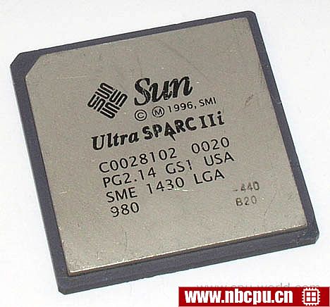 Sun Microsystems UltraSparc IIi 440 MHz - SME1430LGA-440