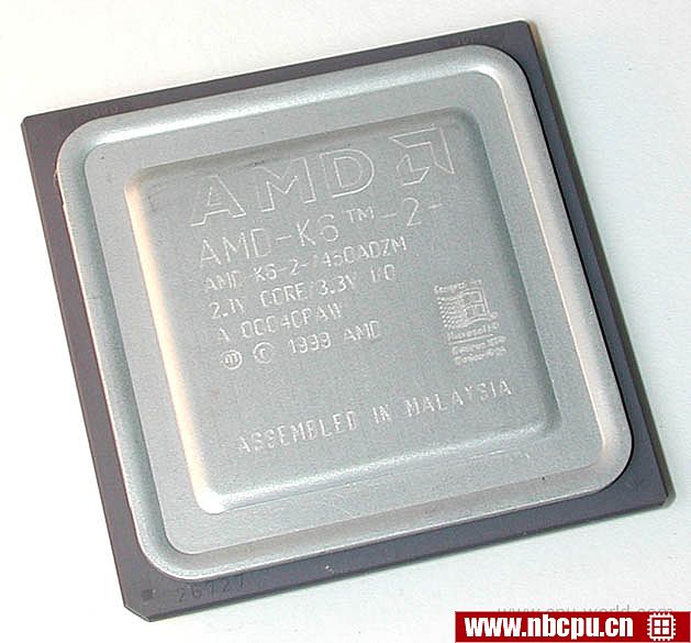 AMD Mobile K6-2+ 450 MHz - AMD-K6-2+/450ADZM