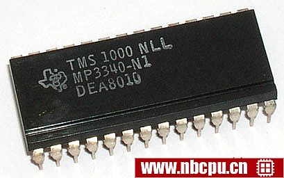 Texas Instruments TMS1000NL / TMS1000NLL / TMS1000NLP