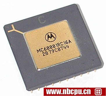 Motorola MC68881RC16 / MC68881RC16A / MC68881RC16B