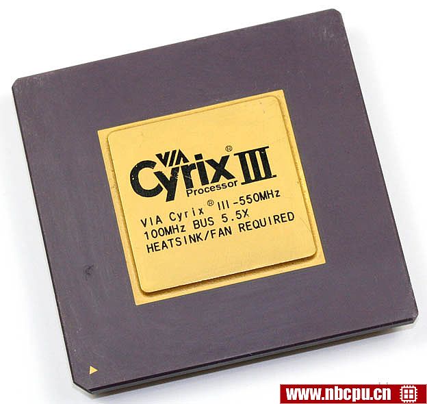 VIA C3-550MHz / Cyrix III-550MHz