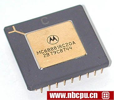 Motorola MC68881RC20 / MC68881RC20A / MC68881RC20B
