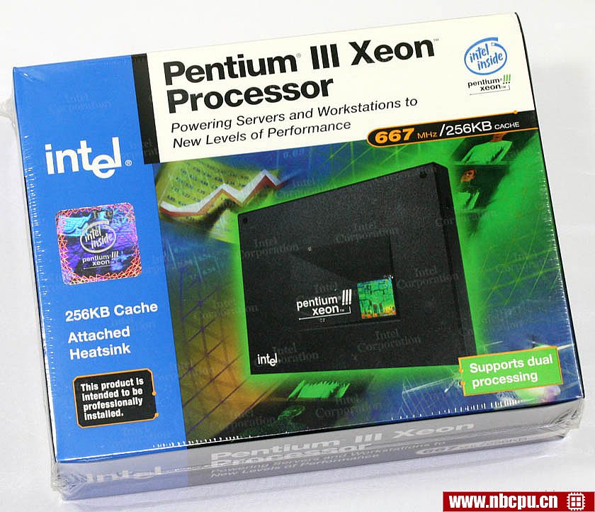 Intel Pentium III Xeon 667/256KB - 80526KZ667256 5/12V (BX80526KZ667256)