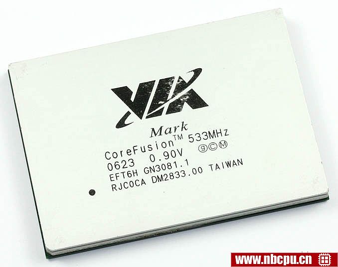 VIA Mark CoreFusion 533MHz