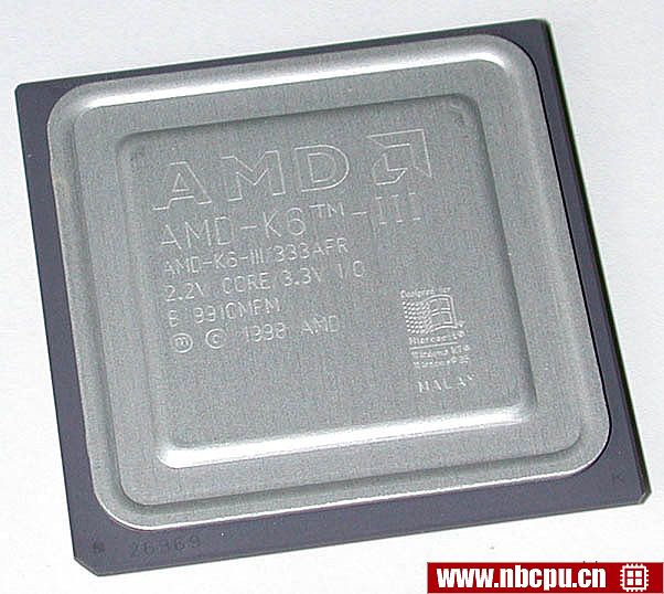 AMD K6-III 333 - AMD-K6-III/333AFR