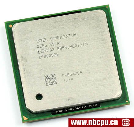Intel Mobile Pentium 4 518 - RK80546HE0721M