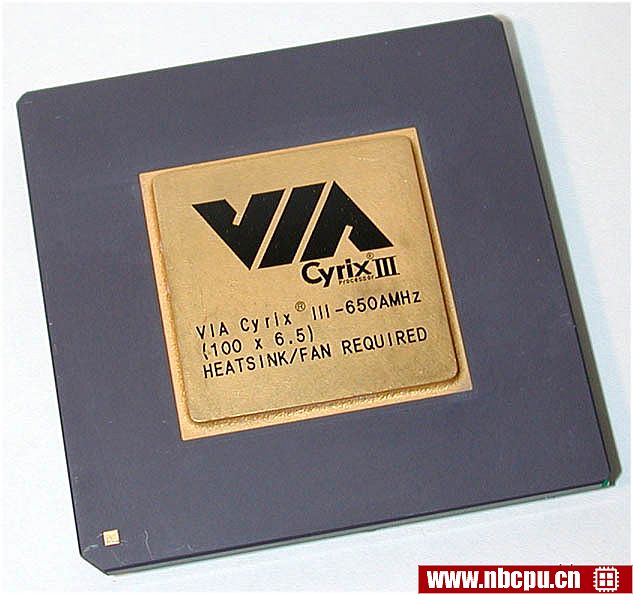 VIA C3-650AMHz / Cyrix III-650AMHz
