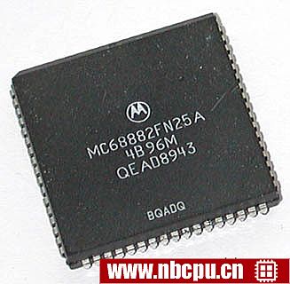 Motorola MC68882FN25 / MC68882FN25A