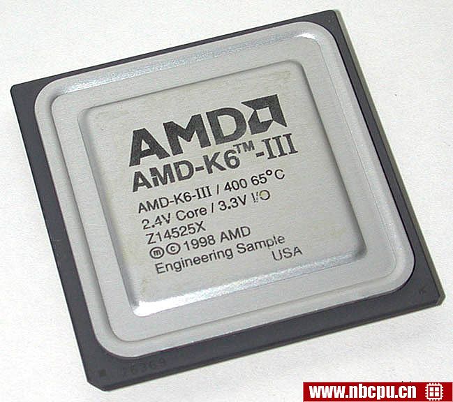 AMD K6-III 400 - AMD-K6-III/400 (65C 2.4V ES)