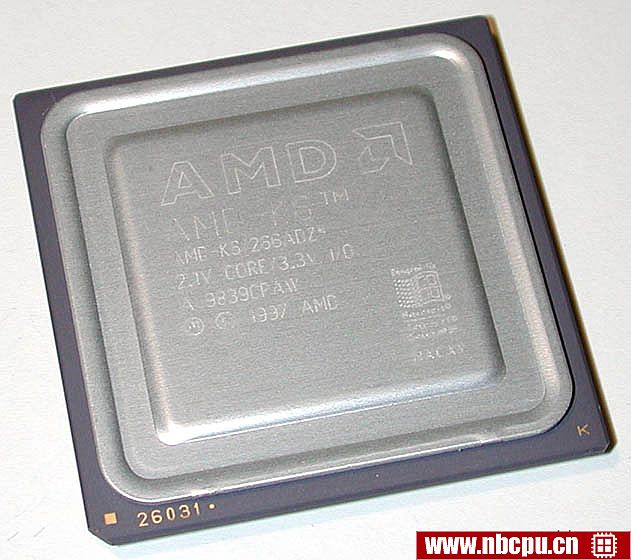 AMD Mobile K6 266 MHz - AMD-K6/266ADZ