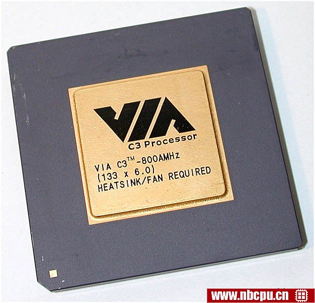VIA C3-800AMHz (1.6V)
