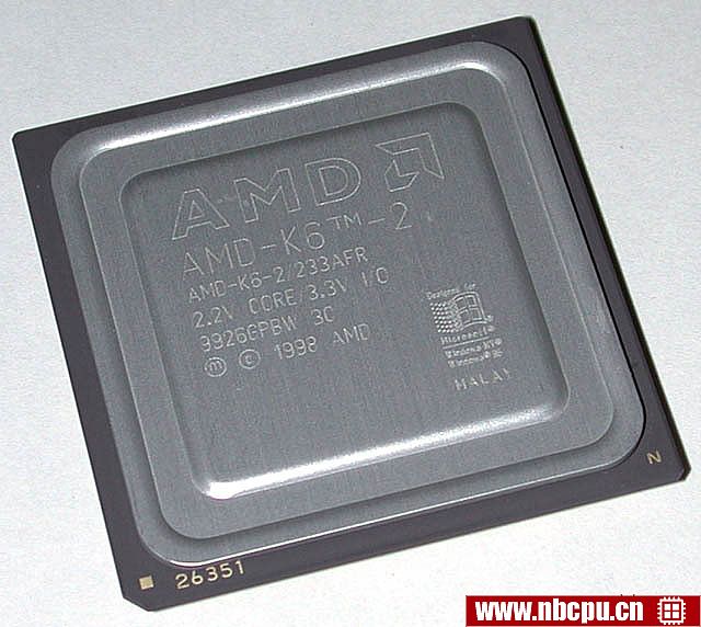 AMD K6-2 233 MHz - AMD-K6-2/233AFR