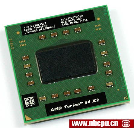 AMD Turion 64 X2 Mobile technology TL-52 - TMDTL52HAX5CT (TMDTL52CTWOF)