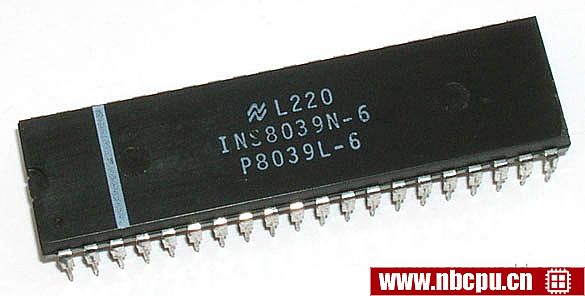 National Semiconductor INS8039N-6 / P8039L-6