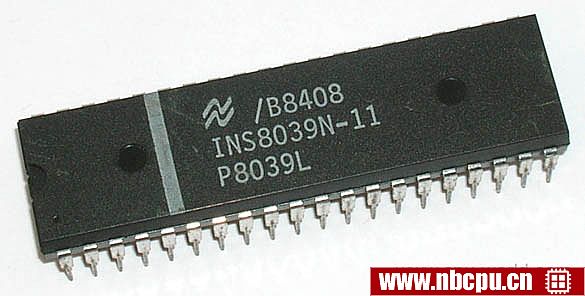 National Semiconductor INS8039N-11 / P8039L