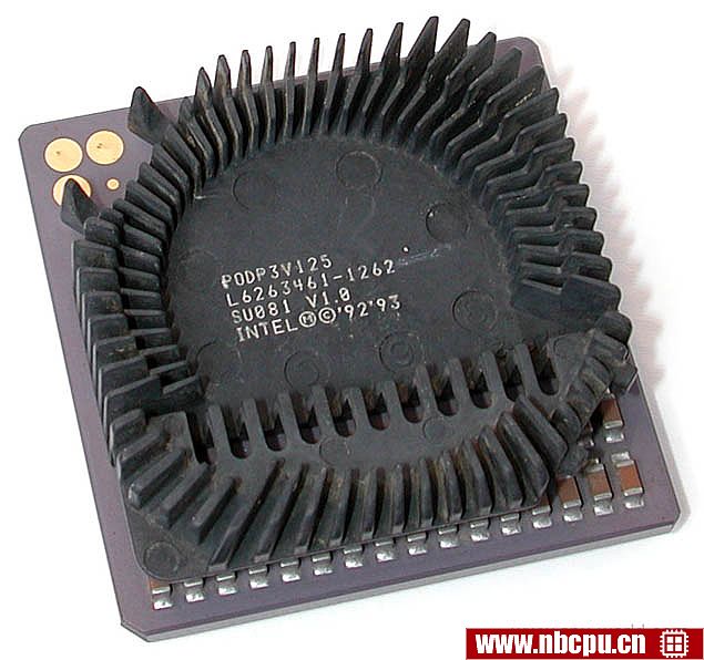 Intel Pentium overdrive 125 - PODP3V125 / BOXPODP3V125