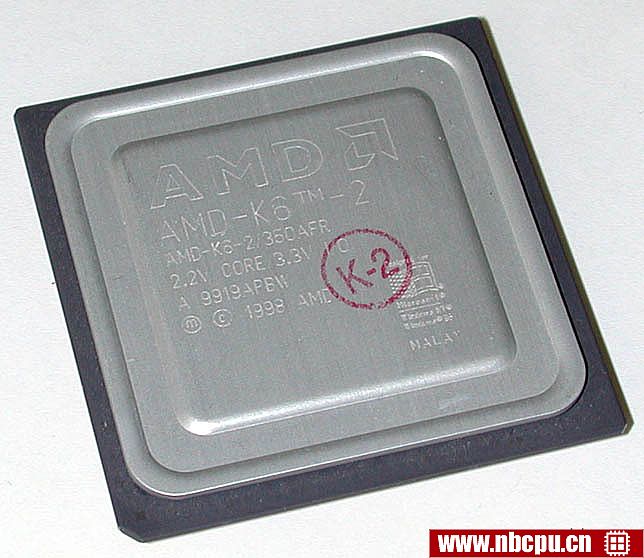 AMD K6-2 350 MHz - AMD-K6-2/350AFR