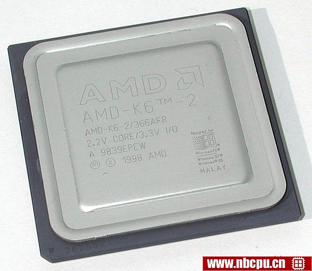 AMD K6-2 366 MHz - AMD-K6-2/366AFR