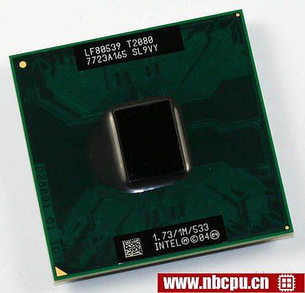 Intel Pentium Dual-Core Mobile T2080 - LF80539GE0301M