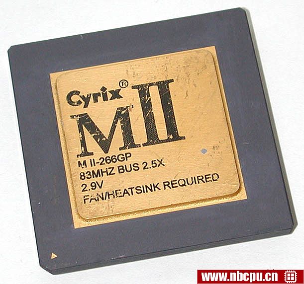 Cyrix MII-266GP (83 MHz 2.9V)