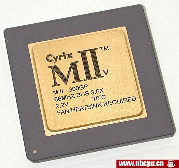 Cyrix MII-300GP (66 MHz 2.2V)