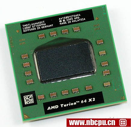 AMD Turion 64 X2 Mobile technology TL-64 - TMDTL64HAX5CT