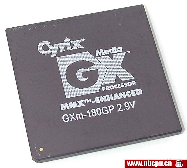 Cyrix MediaGX GXm-180GP 2.9V
