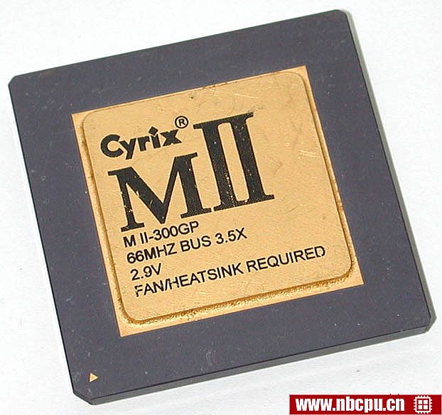 Cyrix MII-300GP (66 MHz 2.9V)