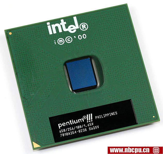 Intel Pentium III 650 - RB80526PY650256 (BX80526F650256 / BX80526F650256E)