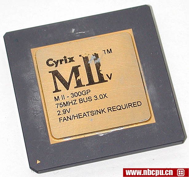 Cyrix MII-300GP (75 MHz 2.9V)