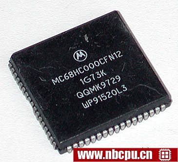 Motorola MC68HC000CFN12