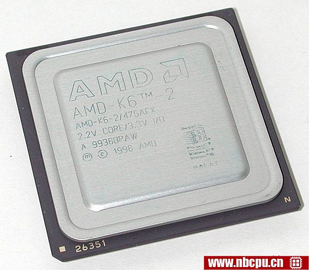 AMD K6-2 475 MHz - AMD-K6-2/475AFX