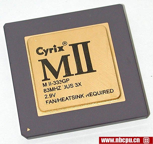 Cyrix MII-333GP (83 MHz 2.9V)