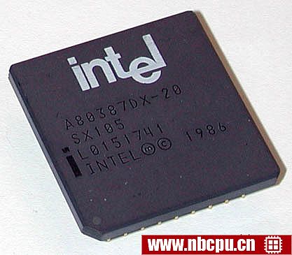 Intel A80387DX-20