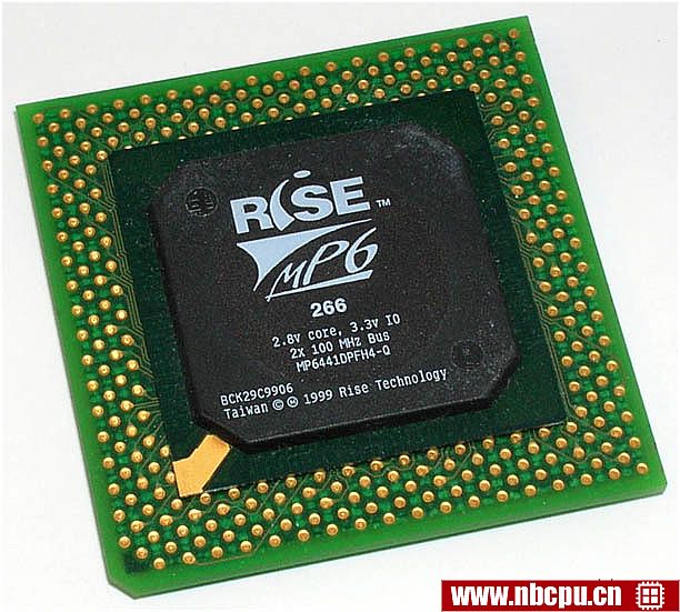 Rise Technology MP6 PR 266 MHz - MP6441DPFH4-Q