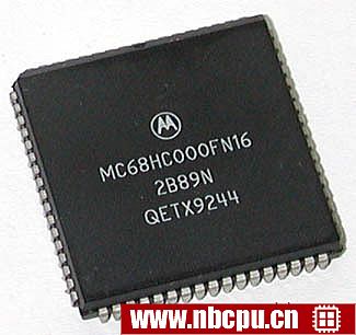 Motorola MC68HC000FN16