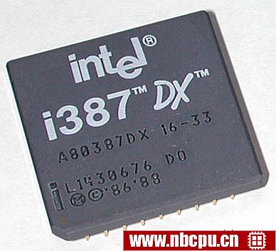 Intel A80387DX-16-33