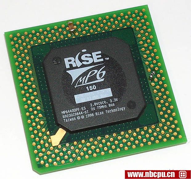 Rise Technology MP6 150 MHz - MP6440DPF-ES (2.8V 2x75 MHz)