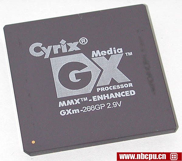 Cyrix MediaGX GXm-266GP 2.9V