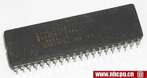 Intel D80287 SX062