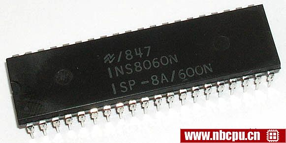 National Semiconductor INS8060N / ISP-8A/600N