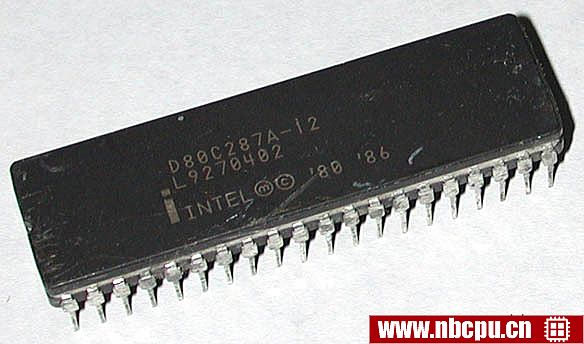 Intel D80C287A-12