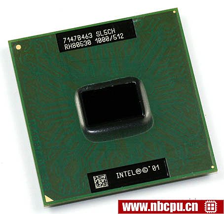 Intel Mobile Pentium III-M 1000 - RH80530GZ001512 / RH80530GZ00151E (BXM80530B100GD)