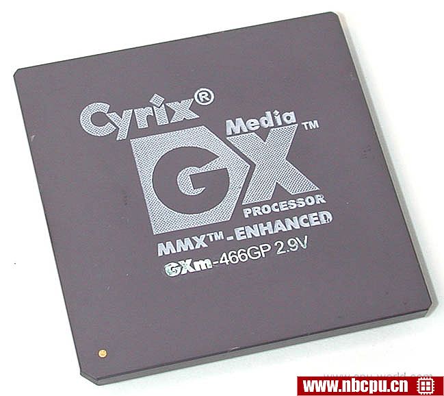 Cyrix MediaGX GXm-466GP 2.9V