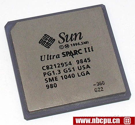 Sun Microsystems UltraSparc IIi 360 MHz - SME1040LGA-360