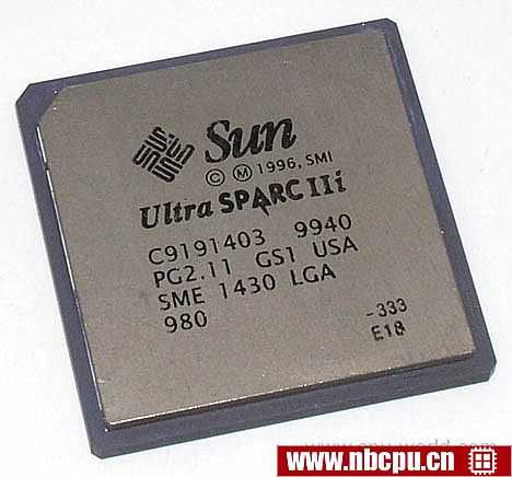 Sun Microsystems UltraSparc IIi 333 MHz - SME1430LGA-333